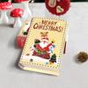 5Pcs Merry Christmas Candy Boxes Creative Book Shape Xmas Gift Packing Box Bag Party Cookie Box Navidad New Year Gift For Kids