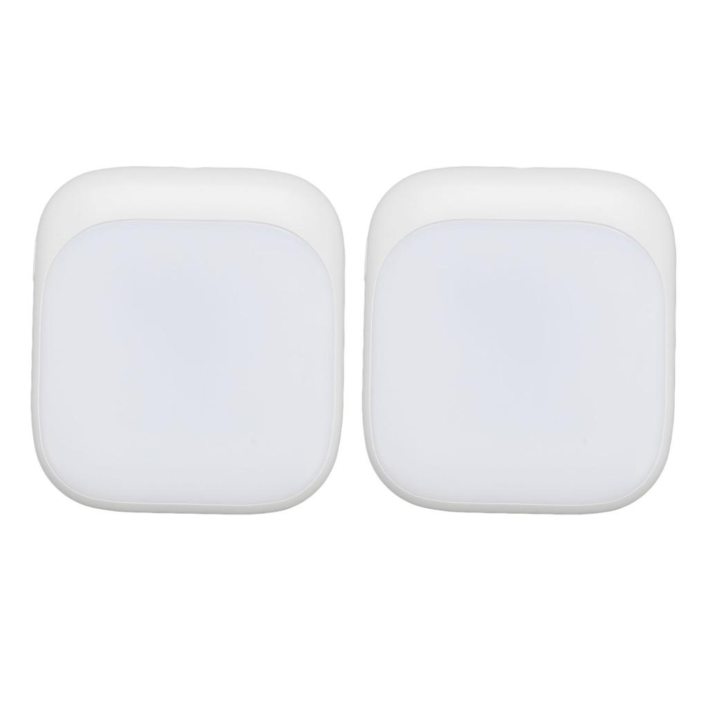 2PCS Plug In Night Light 0.5W Dimmable Dusk To Dawn Sensor Soft Lighting Small Night Light 220‑240V