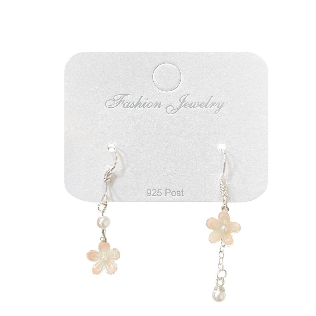 Весенне-летние женские серьги-кисточки с градиентным цветком феи - Красочный и изысканный дизайн