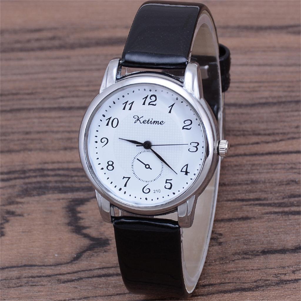 Женские модные кожаные часы