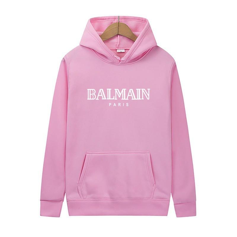 Winter Fall Fleece Hooded Sweatshirt Unisex Couple Loose Fit Streetwear
