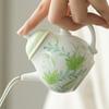 Underglaze Color Tea Pot Boutique Hand-painted Teapot Ceramic Pear-shaped Pot With Filter Tea Brewing Kettle Teaware Gift