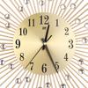 Fashion Rhinestone Inlaid 3D Silent Quartz Wall Clock Home Bedroom Hanging Decor