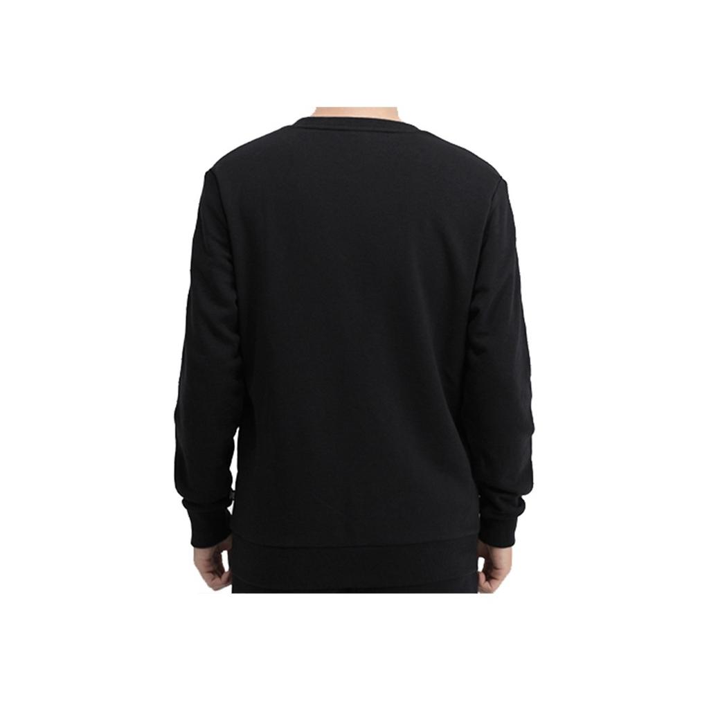 Puma Casual Logo Crew Neck Sweatshirt Men Tops Black 586914-01
