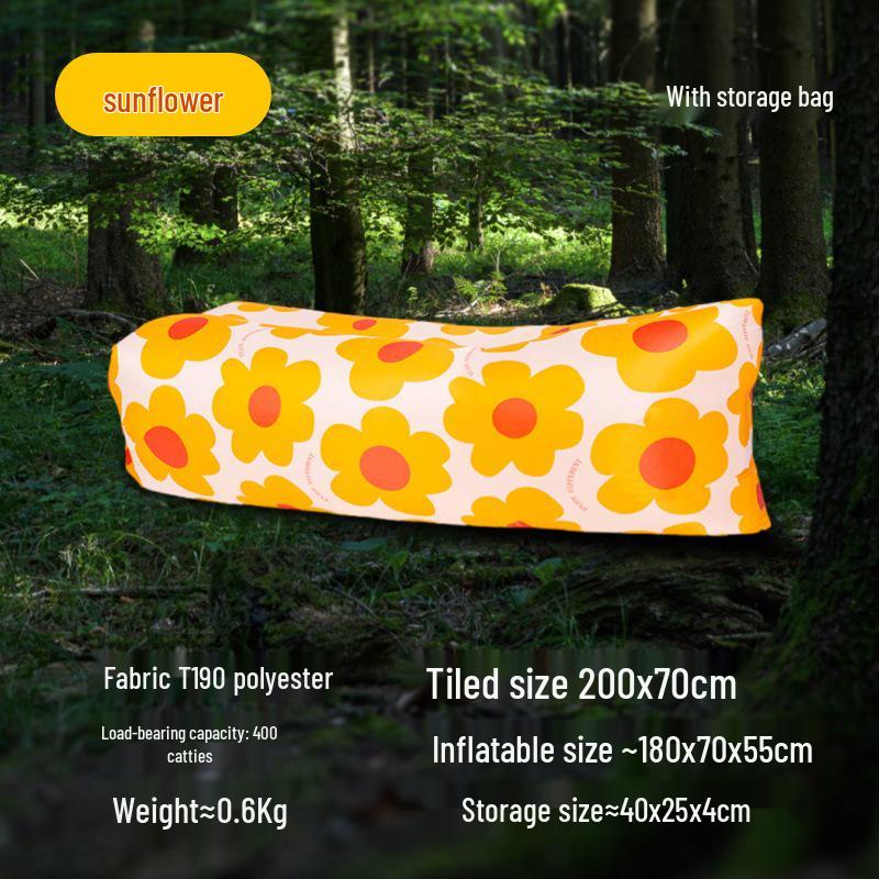 Портативный надувной диван-кровать для кемпинга на открытом воздухе и отдыха на пляже