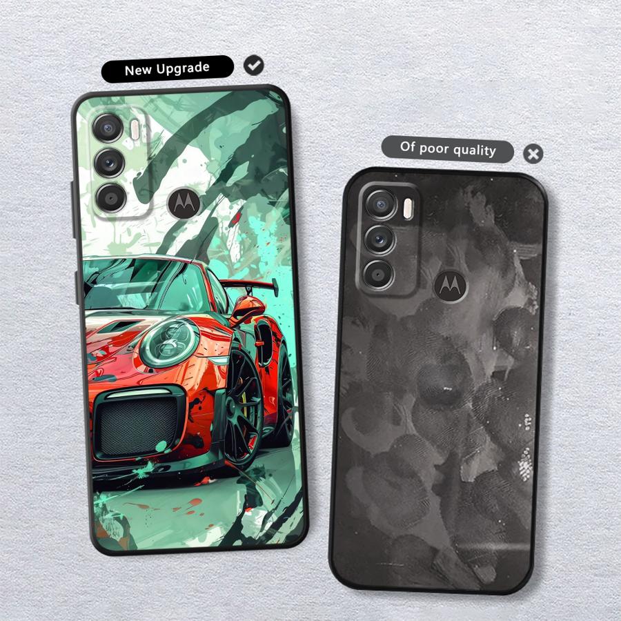 Чехол для Motorola Moto G71 G32 G22 Edge40 Edge 20 Pro 30 Lite G53 G30 G50 G51 G73 G60s G52 Чехол для телефона JDM Спортивный автомобиль