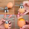 Практичные металлические ножницы для яиц, ножницы для яиц, открывалка для скорлупы, нержавеющая сталь