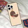 Summer Fruit Coconut Phone Case For iPhone 15 14 12 11 13 16 17 Pro Max 15 16 Plus 13 Mini 16e 17 Air Funda Cover