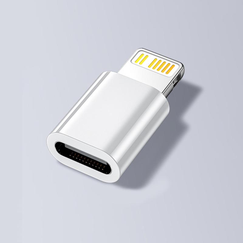 Адаптер NNBILI USB C - Lightning для iOS, переходник с разъема Lightning (папа) на разъем USB Type C (мама) для iPhone 14 13, ПК, Macbook, адаптер для быстрой зарядки