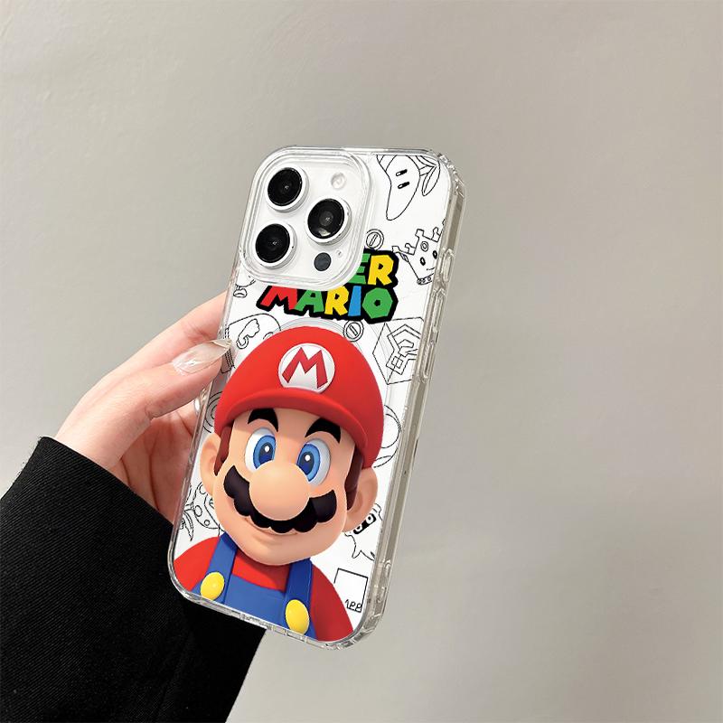 Магнитный чехол Super M-Marios Bros для Samsung Galaxy S25 Edge S24 S23 S22 S21 Ultra Plus FE A56 A55 A54 A36 A35 A26 A16