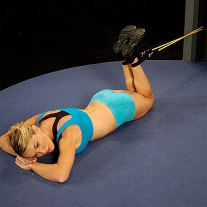 11 Pcs / Set Résistance Tubes Gym Fitness Workout Exercice Poignées bandes de yoga