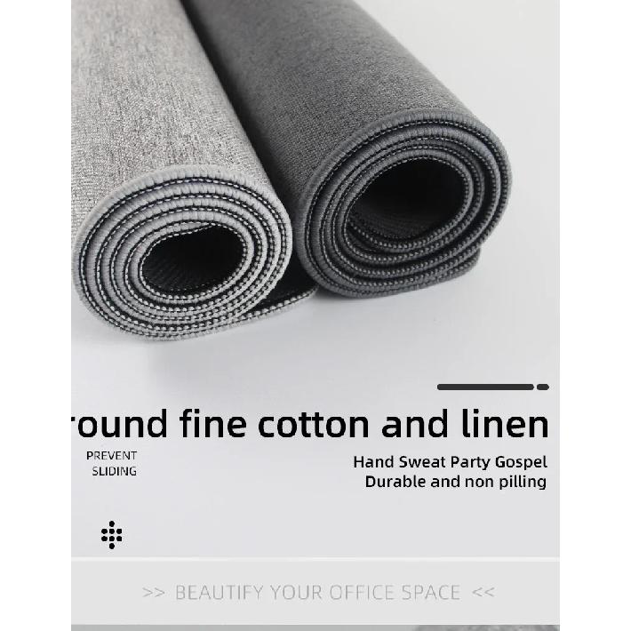 Cotton and Linen Rubber XXL Mouse Pad Gaming MousePad Large Desk Mat Gaming PC Desk Mat Computer Desk Pad Gaming Mouse Pad