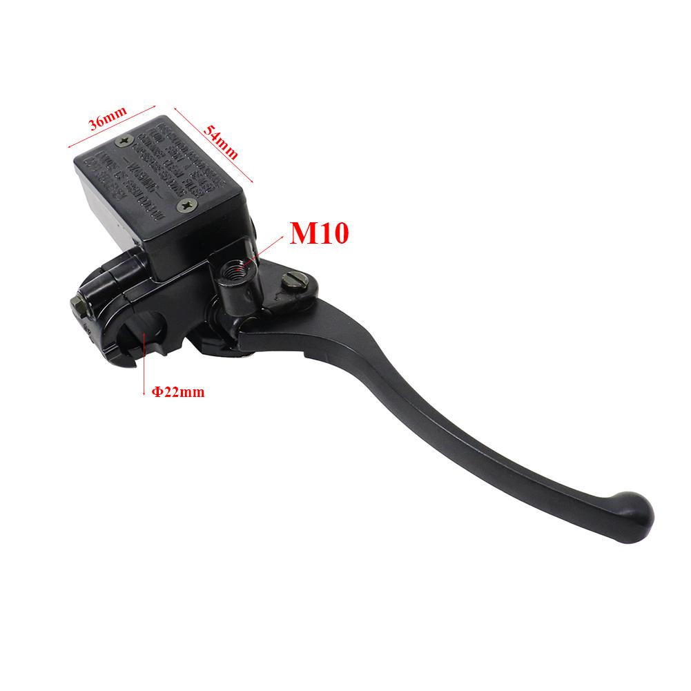 Universal 22MM Motorcycle Right Brake Clutch Master Cylinder Reservoir Levers For Honda TRX 250 300 350 450 FourTrax Rancher 500