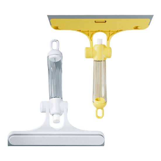 Стеклоочиститель Эргономичная ручка 3-в-1 Инструмент для мытья окон со спреем