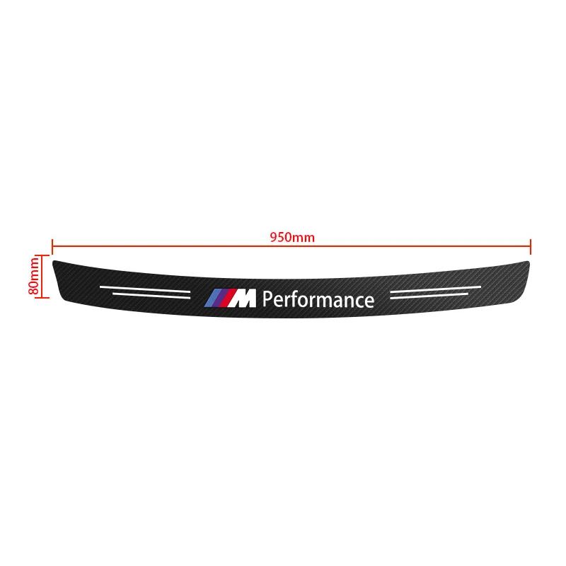 Carbon Fiber Car Rear Bumper Trunk Guard Protected Sticker For BMW M E46 E90 E60 F30 F10 E39 E36 F20 G30 G20 E87 E92 E91 E30