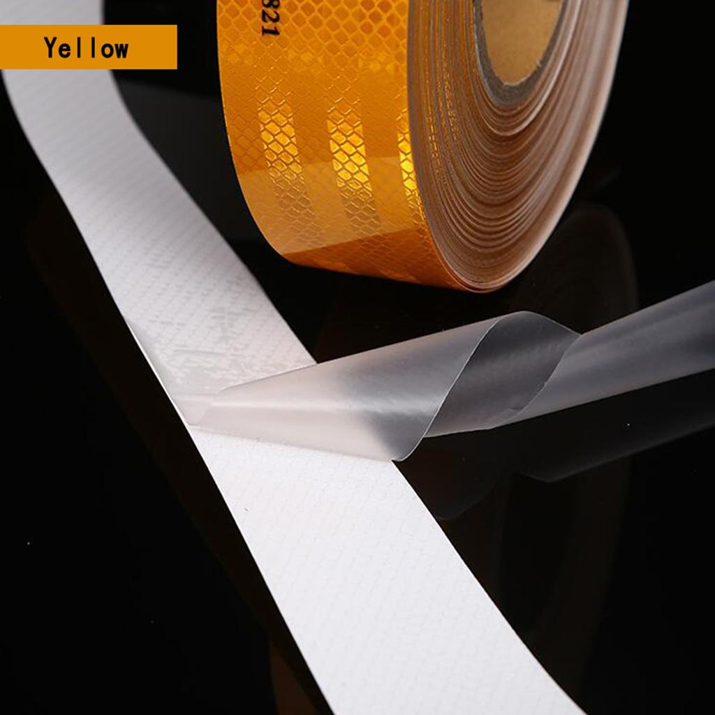 Светоотражающая клейкая лента высокой интенсивности Предупреждающая заметность Автомобильные наклейки Светоотражающая полоса Для грузовика Прицепа Безопасность Аксессуар