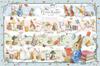 Epoch 1000 Piece Jigsaw Puzzle Peter Rabbit Peter Rabbit™ Little Book Collection (50 X 75cm) 12-608s with Glue and Spatula with Score Ticket EPOCH