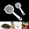 Kitchen Handheld Plastic Screen Mesh Tea Leaf Strainer Flour Sieve Colander