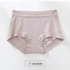 Women's Pure Cotton Antibacterial Mid-High Waist Briefs - 7A Grade, Comfortable, Hip Lifting