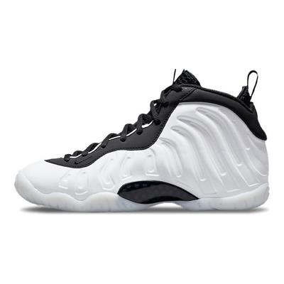 Кроссовки Little Posite One GS Orland Home Kids белые черные Hyper-Royal CZ2548-100