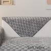 Honeycomb Velvet Sofa Cover, Pet Favorite, Cat and Dog Friendly, Thick Plush Furniture Protective Cover, Non Slip Sofa Cover, Be
