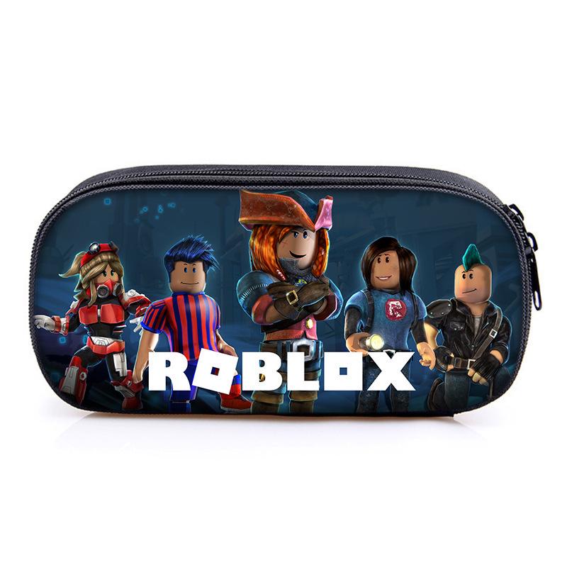 Пенал Roblox для детей - Школьная сумка для канцелярских принадлежностей с несколькими отделениями