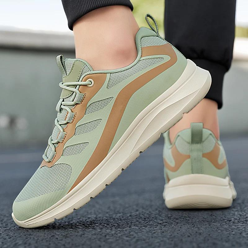 Сетчатые модные многофункциональные кроссовки больших размеров Легкие и дышащие мужские повседневные спортивные кроссовки Обувь для мужчин