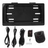 Roller Blind Licence Plate Frame Electric Cover Up Hide Shutter Plate Holder Bracket with Remote