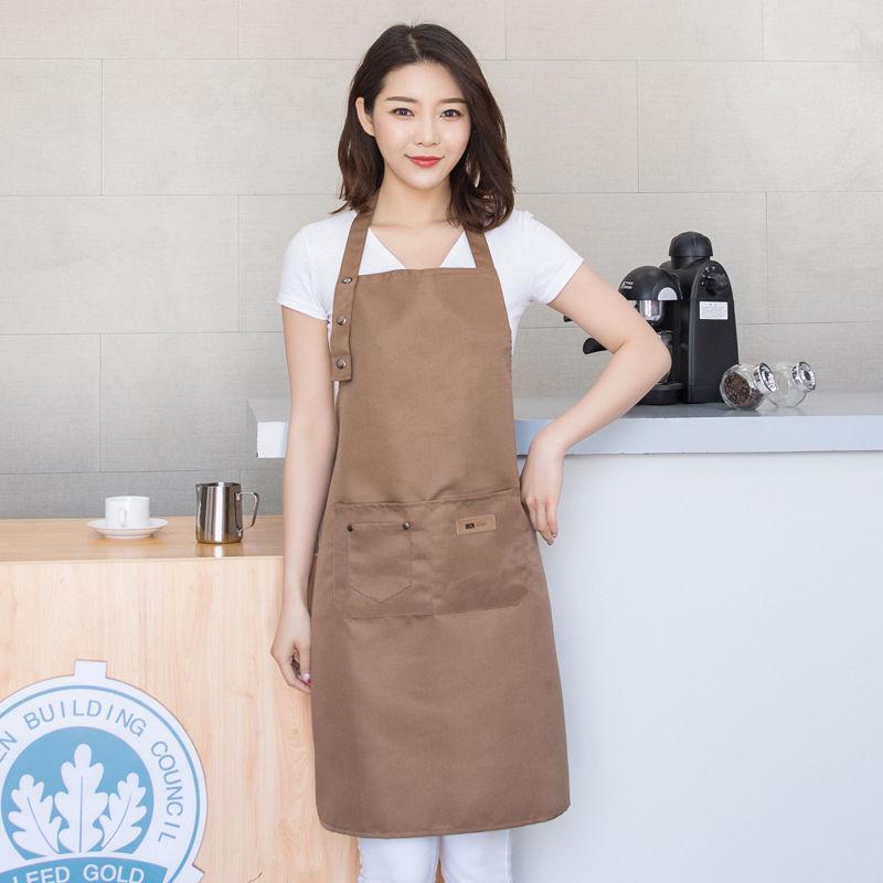 Унисекс Водонепроницаемый Маслостойкий Кухонный Фартук с Принтом Логотипа