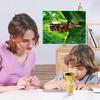 1000X Handheld HD Microscope Mini Children Biological Insect Coin Magnifier 2 Inch IPS Screen Lab Digital Microscopes Equipment
