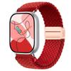 Совместимо с Huawei Band Fit 3/4/5 Pro: Магнитный тканевый и нейлоновый ремешок для часов