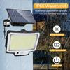 190/200 LED Solar Light Outdoor Super Bright 3 Modes Motion Sensor Wall Lamp IP65 Waterproof Street Light with Remote for Garden