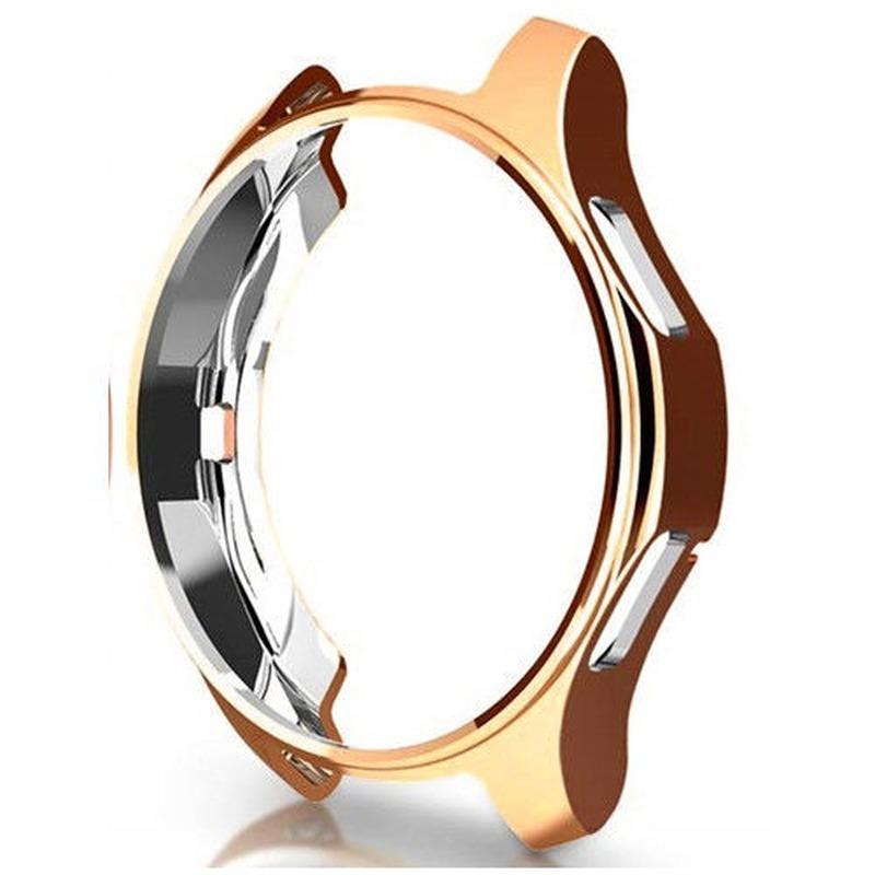 Чехол для часов samsung Galaxy Watch 46 мм / 42 мм с покрытием из ТПУ Защитная крышка для экрана бампер S 3 42/46 мм Gear S3 Frontier band