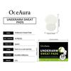 Oceaura Портативные подкладки от пота подмышек Высокая впитываемость Дышащий материал Дезодорант Освежает кожу Бережный уход Ежедневное использование на улице