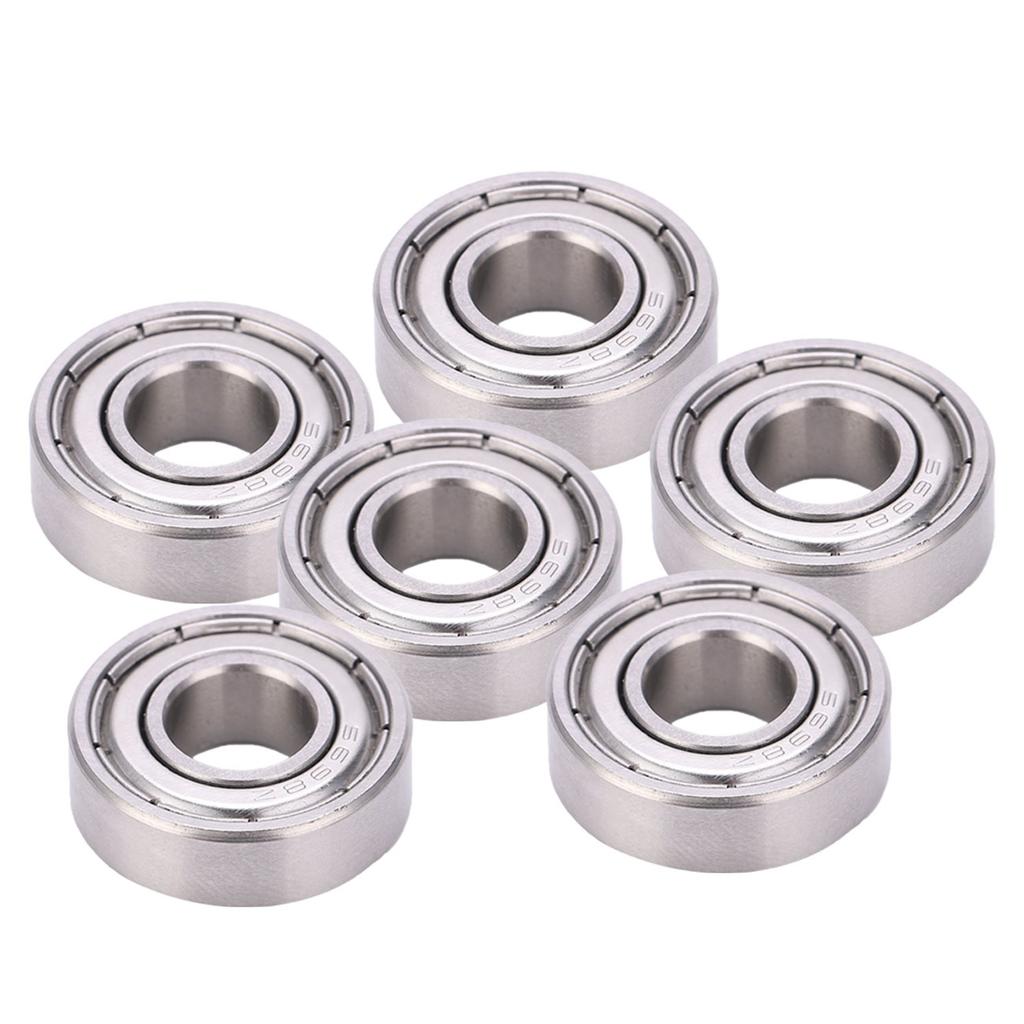 10 шт. Миниатюрный подшипник Инструменты качения из нержавеющей стали для замедляющего устройства S698ZZ 19x8x6мм