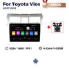 Navifly Wireless Carplay Android Auto Car Radio Video Player для Toyota Vios Yaris 2007 2008-2012 WIFI GPS Stereo 2Din Head Unit