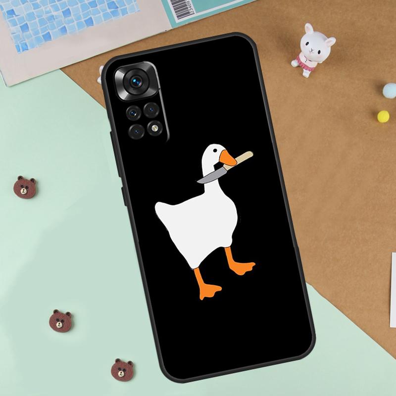 Cute Cartoon Duck Case For Xiaomi Redmi 14C 10C 12C 13C Cover For Redmi Note 13 Pro 14 9 10 11 12 10S 11S 12S