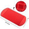Food Level Silicone Ice Cube Maker 160 Square Tray Ice Cream Mold Summer Drink Wine Milk Tea Ice Cube Mold Kitchen Supplies