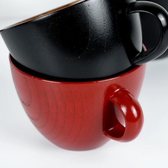 Деревянная чашка на 350 мл/500 мл, легко чистящаяся чаша в японском стиле, небьющийся стакан для сока