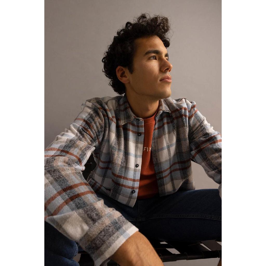 Рубашка Lumberjack с длинным рукавом в клетку стандартного кроя