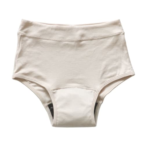 Silk Sanitary Absorbent Shorts SO6934, Sand, Size L