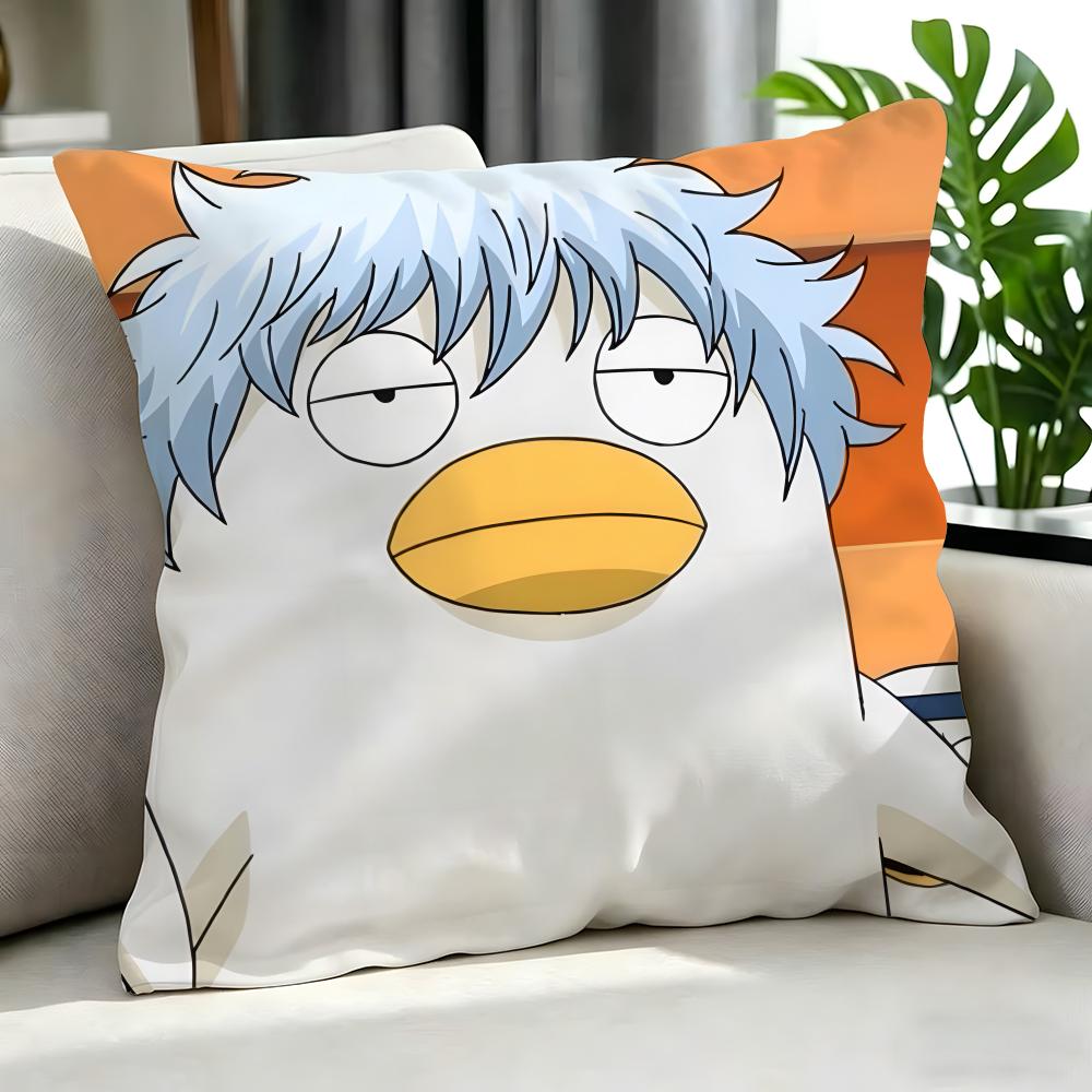 Anime GGintama Cushion Cover Cushion Cover Set Pcs x x x Pillowcase Decorative Sofa Home Decor