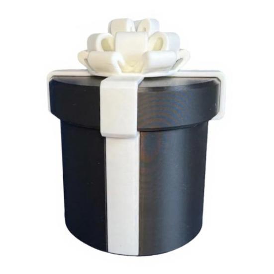 Yousheng Annoying Nested Screw Gift Box Prank Nesting Box for Cash Gift Reusable 3D Printed Packaging Gag Box for Birthday Christmas White Party Gifts