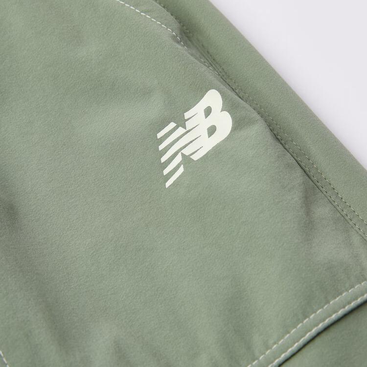 Детские вязаные спортивные штаны New Balance для детей от 3 до 7 лет, цвет хаки, 7TF21073-KH