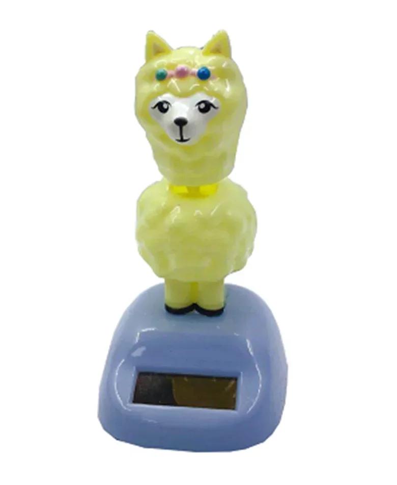 Автомобильный орнамент качели кукла автомобильные аксессуары для интерьера игрушка на солнечной энергии качающаяся голова танцующая кукла ленивец украшение для приборной панели стилус для автомобиля