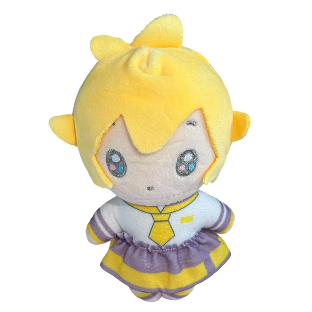 Плюшевый кулон персонажа Vocaloid в стиле Q Версии Мику Кайто Рин Лен Лука Мини Пушистый Брелок для Украшения Рюкзака Подарок Коллекция