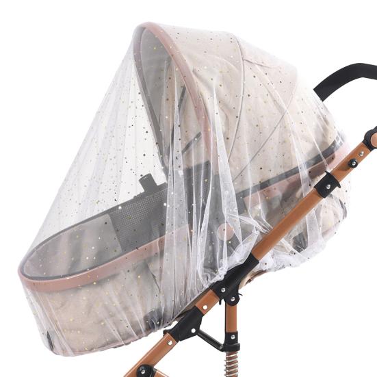 Москитная сетка Yousheng с полным покрытием, простая установка, универсальная дышащая противомоскитная сетка без запаха, тележка для детской кроватки, москитная сетка, детские товары