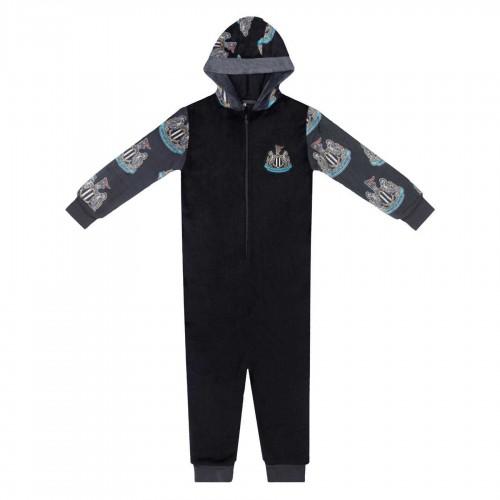 Newcastle United FC Childrens/Kids All-In-One Nightwear