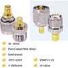 SMA to UHF Antenna Adapter, SMA to PL259 SO239 UHF VHF FR Coaxial Connector Kit for CB Radio Antenna, Coax Cable Connector Adapter Kit for Handheld