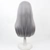 Laubao Shopping Higuchi Kaede Cosplay Long Straight Costume Accessory for and More Wig, Gray/Black Hair, Mesh, Hair, Heat-Resistant, Disguise,